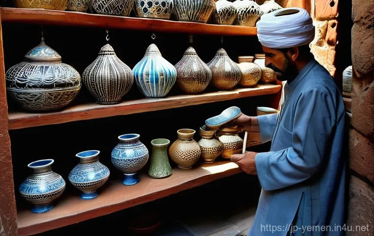 예멘 전통 시장 수크  체험 - **A Vibrant Tapestry of Colors and Scents in an Ancient Yemeni Souk**
    "A bustling, vibrant marke...